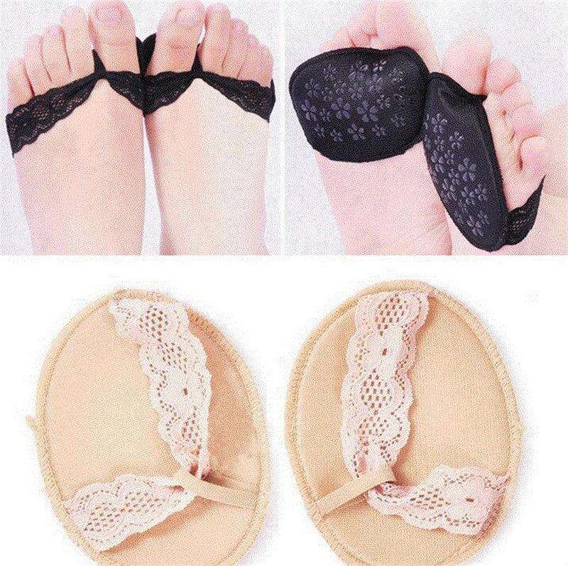 Thickened Super Soft Forefoot Pad High-heeled Shoe Insoles Invisible Foot Cushions The Artful Oracle