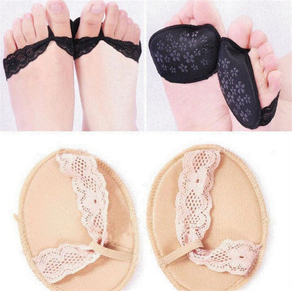 Thickened Super Soft Forefoot Pad High-heeled Shoe Insoles Invisible Foot Cushions The Artful Oracle