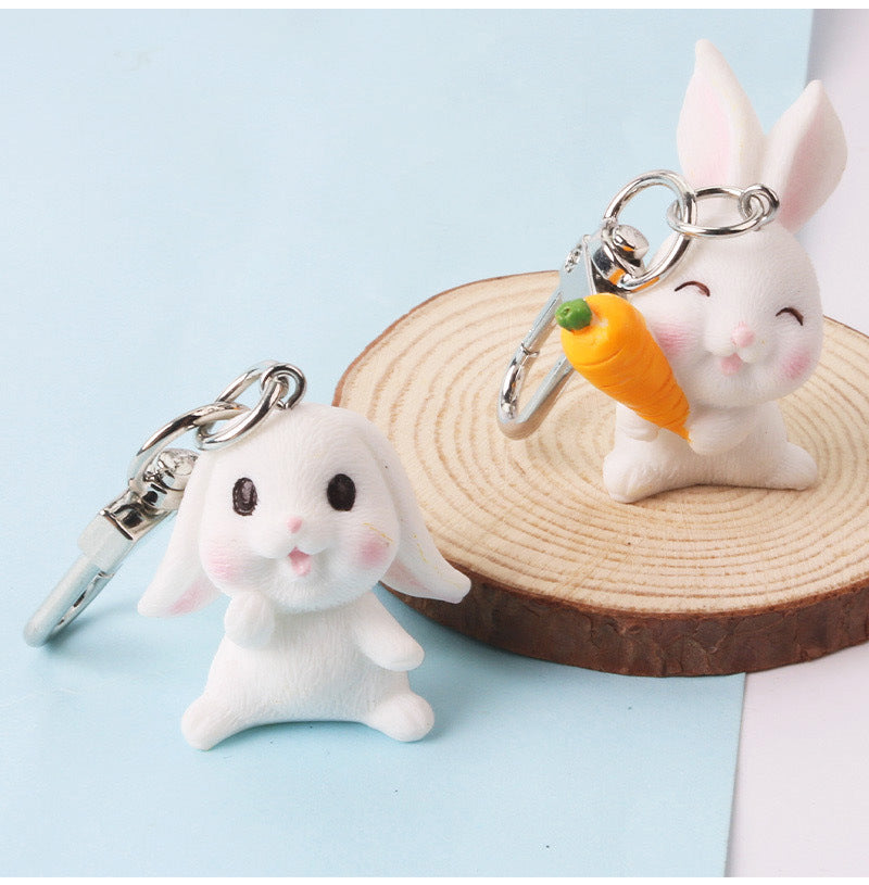 Rabbit Keychain Can Love Creative School Bag Pendant The Artful Oracle