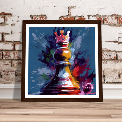 Ascension: Pawn's Journey to Royalty - Wooden Framed Poster Gelato