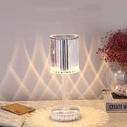 New Crystal Table Lamp Hotel Decoration Diamond Romantic Warm Led For Home Decor Romantic Gift Night Light The Artful Oracle