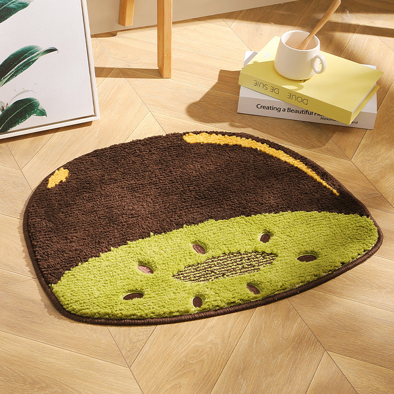 Ins Shaped Carpet Fruit Floor Mat Absorbs Water And Prevents Slipping The Artful Oracle