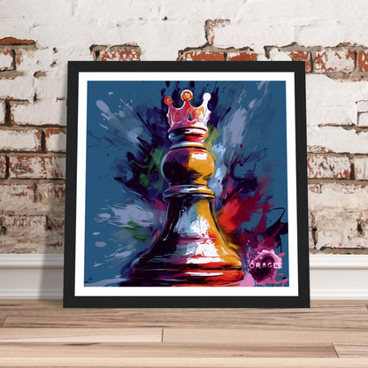 Ascension: Pawn's Journey to Royalty - Wooden Framed Poster Gelato