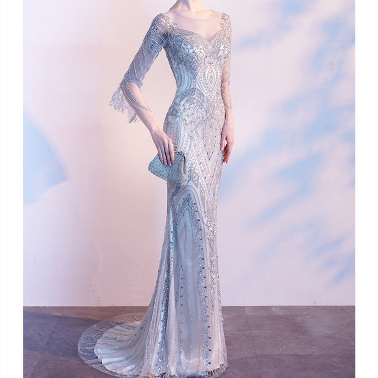 Women's Temperament Luxury Fishtail Party Dresses The Artful Oracle