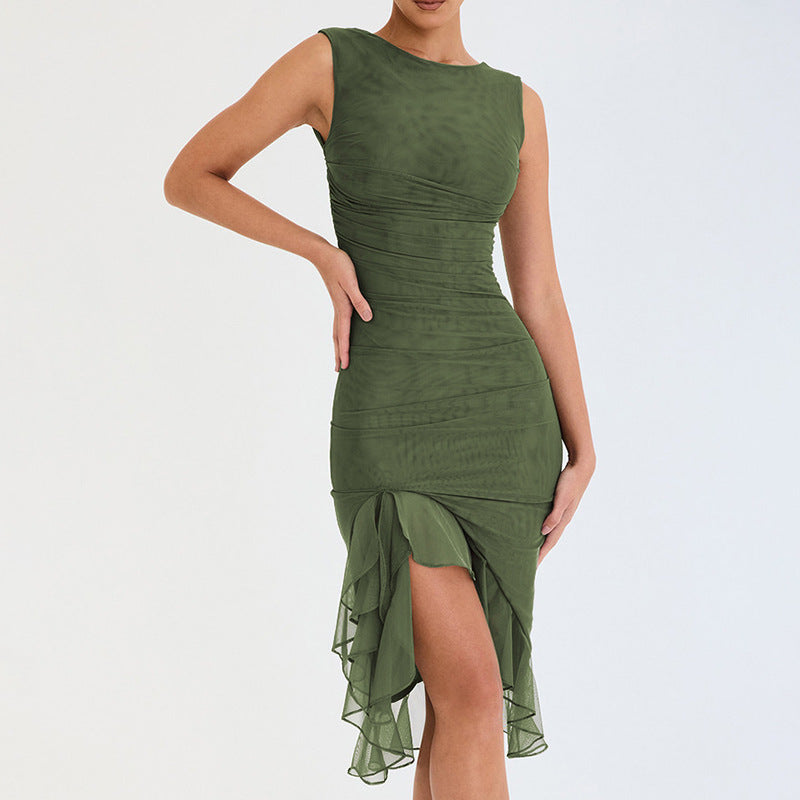 Slim Skinny Sleeveless Dress For Women Fashion Party Club Dresses The Artful Oracle