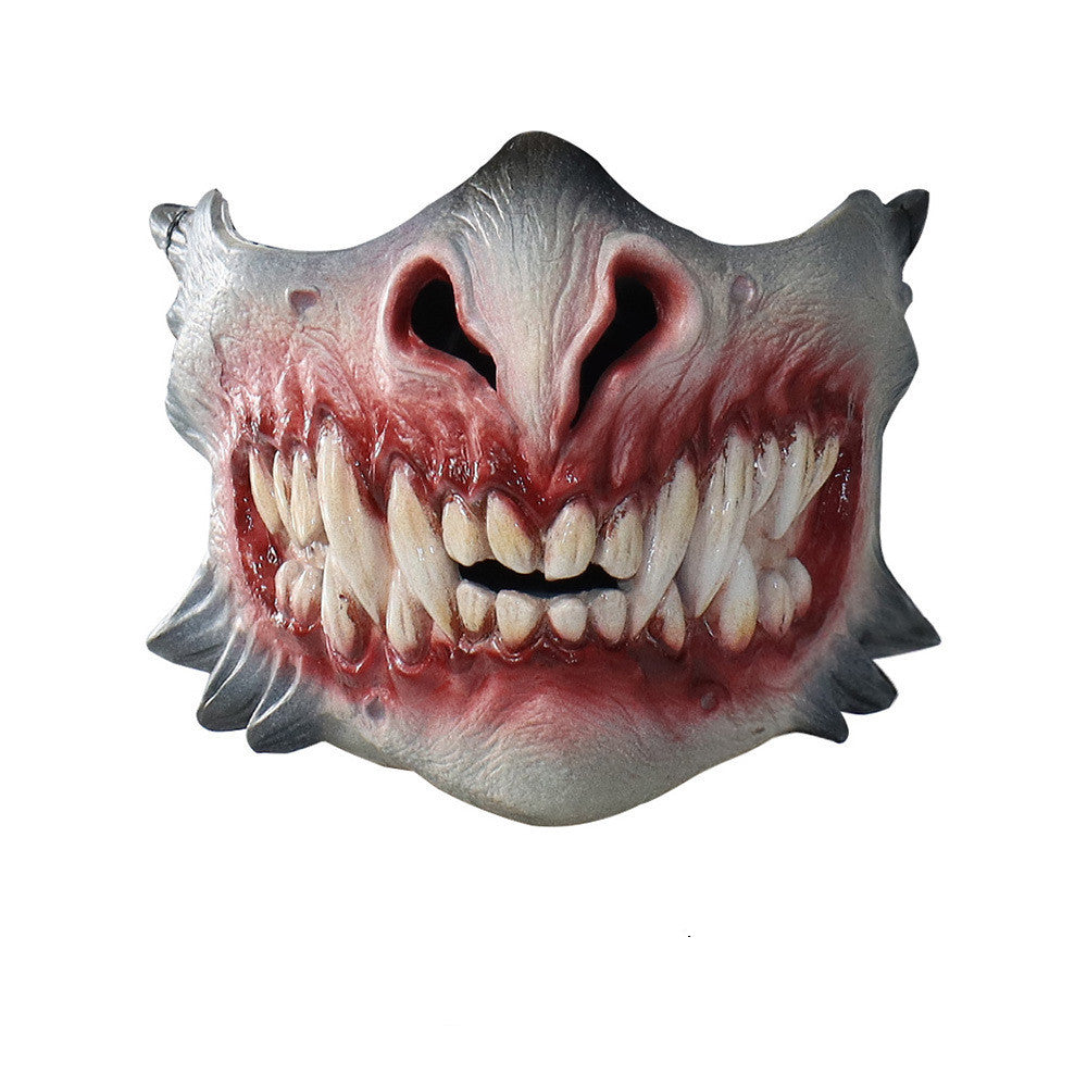 Half Face Mask Variant Horror Mask The Artful Oracle