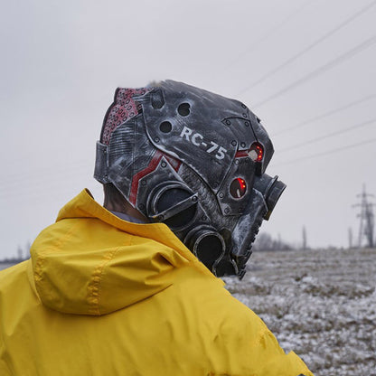 Wan Cyberpunk Mask Helmet Halloween Steam The Artful Oracle