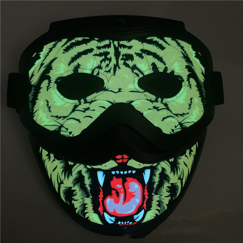 Halloween Hot Sale New Cool LED Glowing Mask The Artful Oracle