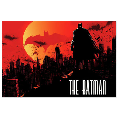 Batman - Aluminum Print - Museum-Quality Matte Paper Poster Gelato