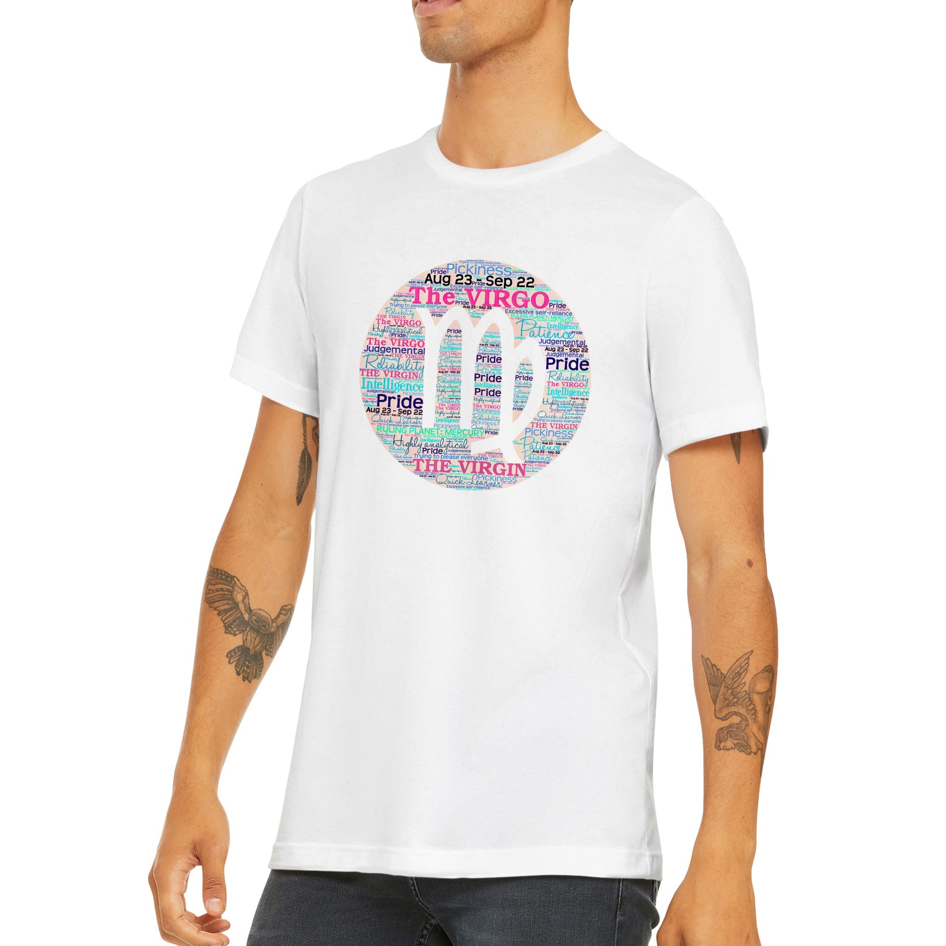 Virgo - Premium Unisex Crewneck T-shirt Gelato