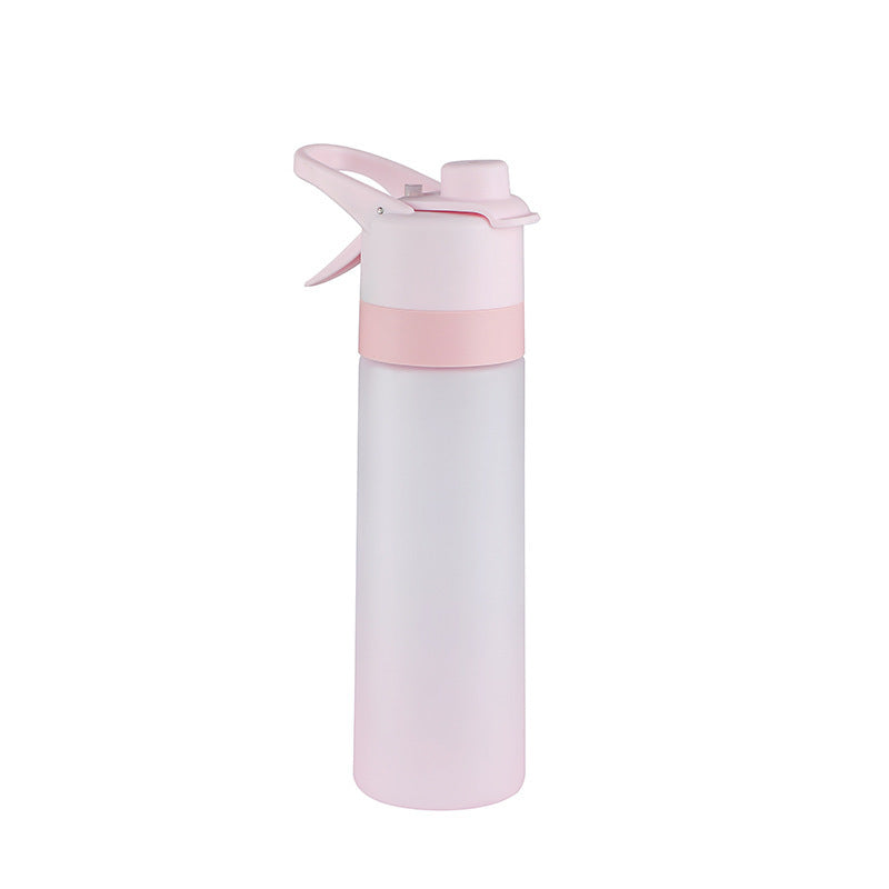 Spray Water Bottle For Girls Outdoor Sport Fitness Water Cup Large Capacity Spray Bottle Drinkware Travel Bottles Kitchen Gadgets The Artful Oracle