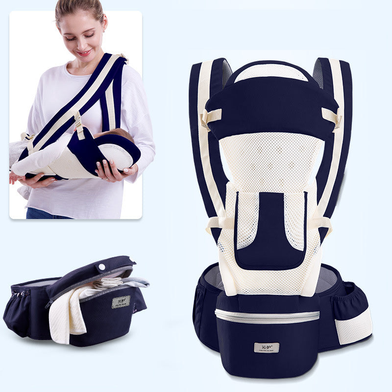 Ergonomic Baby Carrier Infant Baby Hipseat Carrier 3 In 1 Front Facing Ergonomic Kangaroo Baby Wrap Sling The Artful Oracle