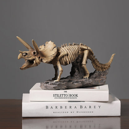 Simulation Triceratops Creative Animal Resin Crafts The Artful Oracle