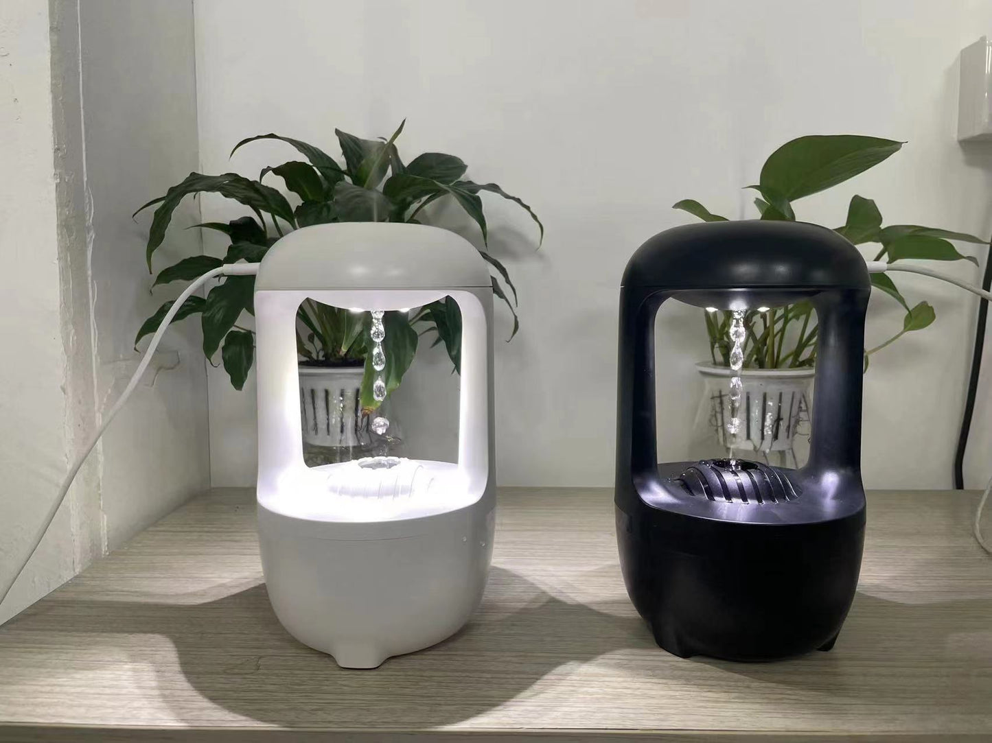 Anti Gravity Humidifier Water Drop Backflow Aromatherapy Machine Large Capacity Office Bedroom Quiet Heavy Fog Household Sprayer The Artful Oracle