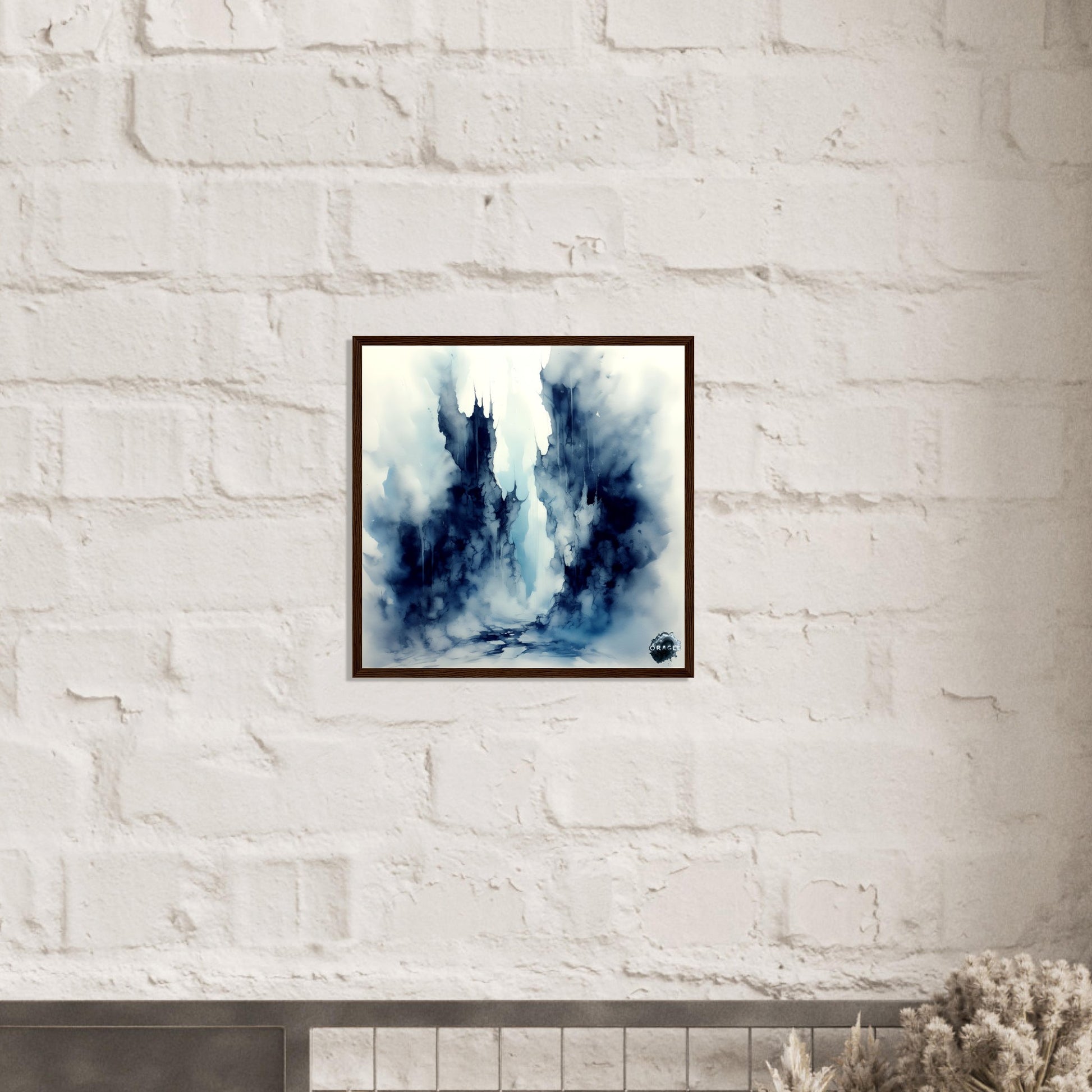 Ethereal Depths - Premium Matte Paper Wooden Framed Poster Gelato