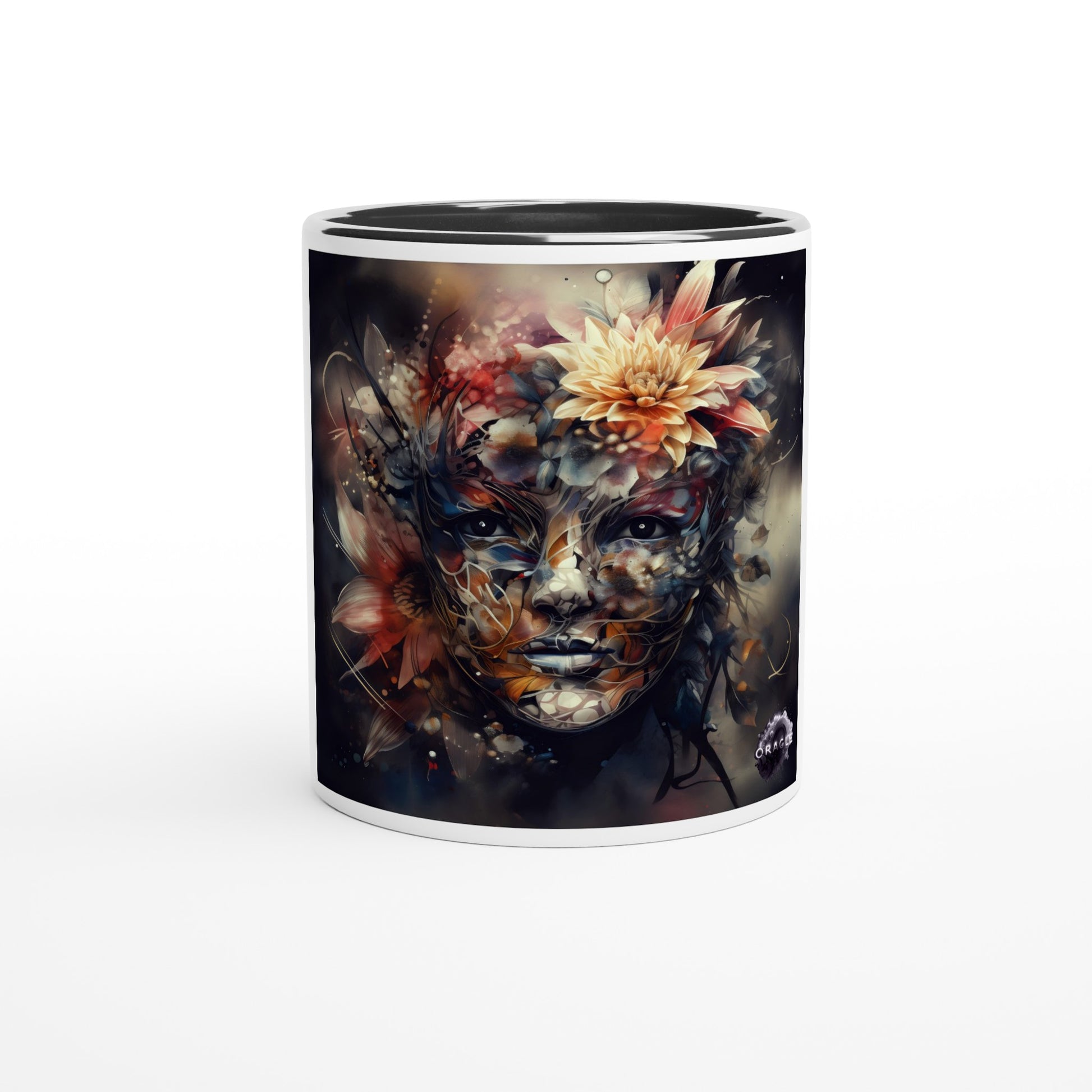 Petal Sprite: The Flower Nymph - Premium Matte Paper Wooden Framed Poster - Mugs Gelato