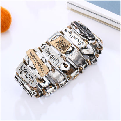 Fashionable Simple Metal Irregular Bracelet The Artful Oracle