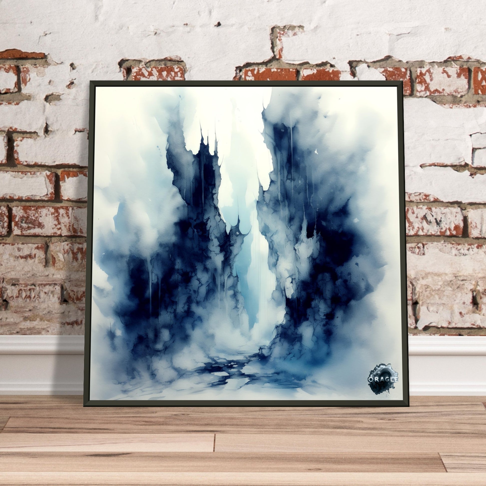 Ethereal Depths - Premium Matte Paper Wooden Framed Poster Gelato