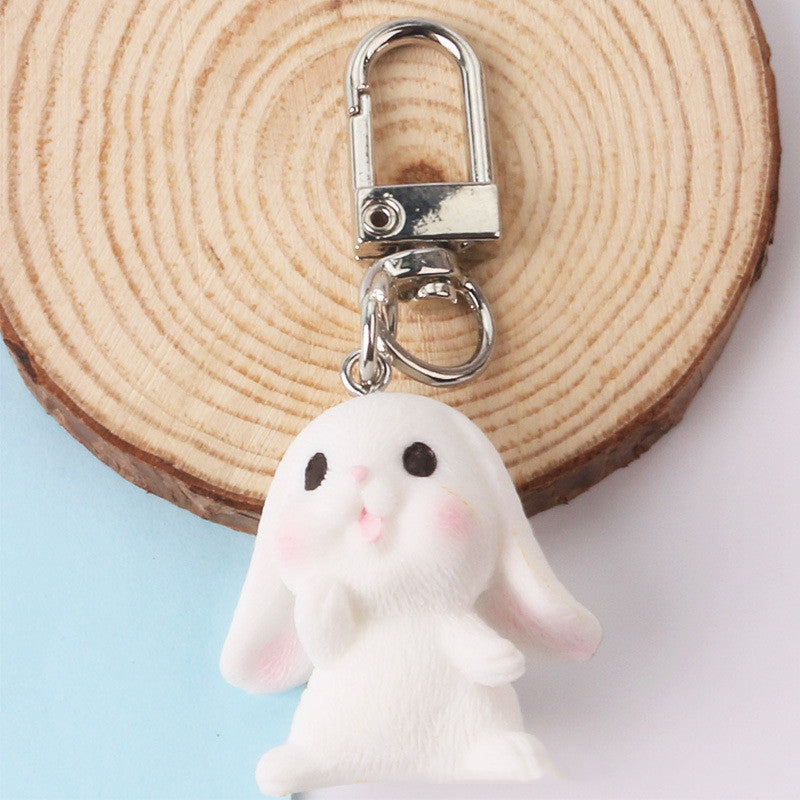 Rabbit Keychain Can Love Creative School Bag Pendant The Artful Oracle