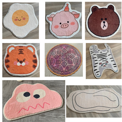 Customized Shaped Absorbent Digital Printing Polyester Floor Mat The Artful Oracle