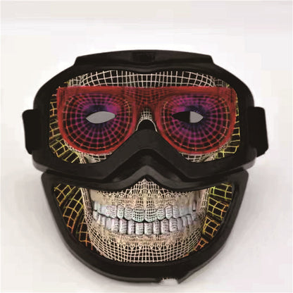 Halloween Hot Sale New Cool LED Glowing Mask The Artful Oracle