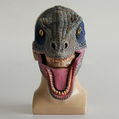 Dinosaur Moving Mouth Latex Mask Headgear Halloween Party Cos Props The Artful Oracle