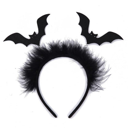 Halloween Black Bat Funny Headband The Artful Oracle