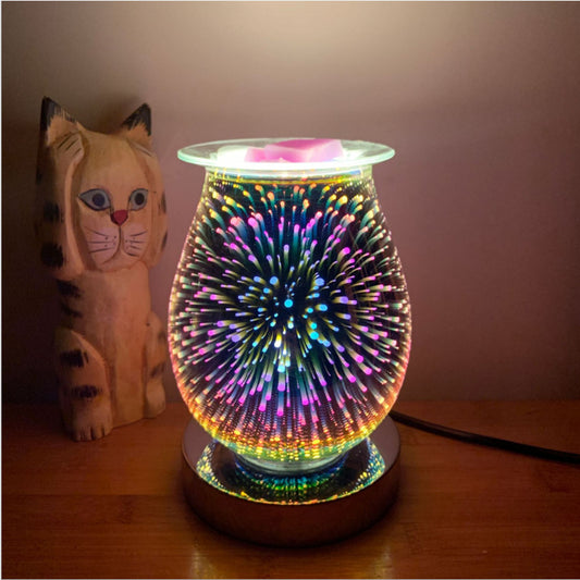 LED Lights Holiday Decoration Lights Xmas Lights Touch Sensor Aromatherapy Light Aroma Diffuser With Luminous Firework Effect The Artful Oracle