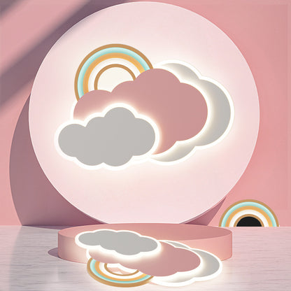 Rainbow Cloud Children's Ceiling Lamp The Artful Oracle