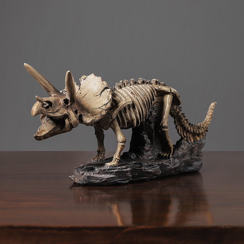 Simulation Triceratops Creative Animal Resin Crafts The Artful Oracle