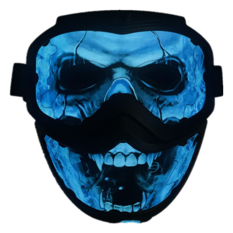 Halloween Hot Sale New Cool LED Glowing Mask The Artful Oracle