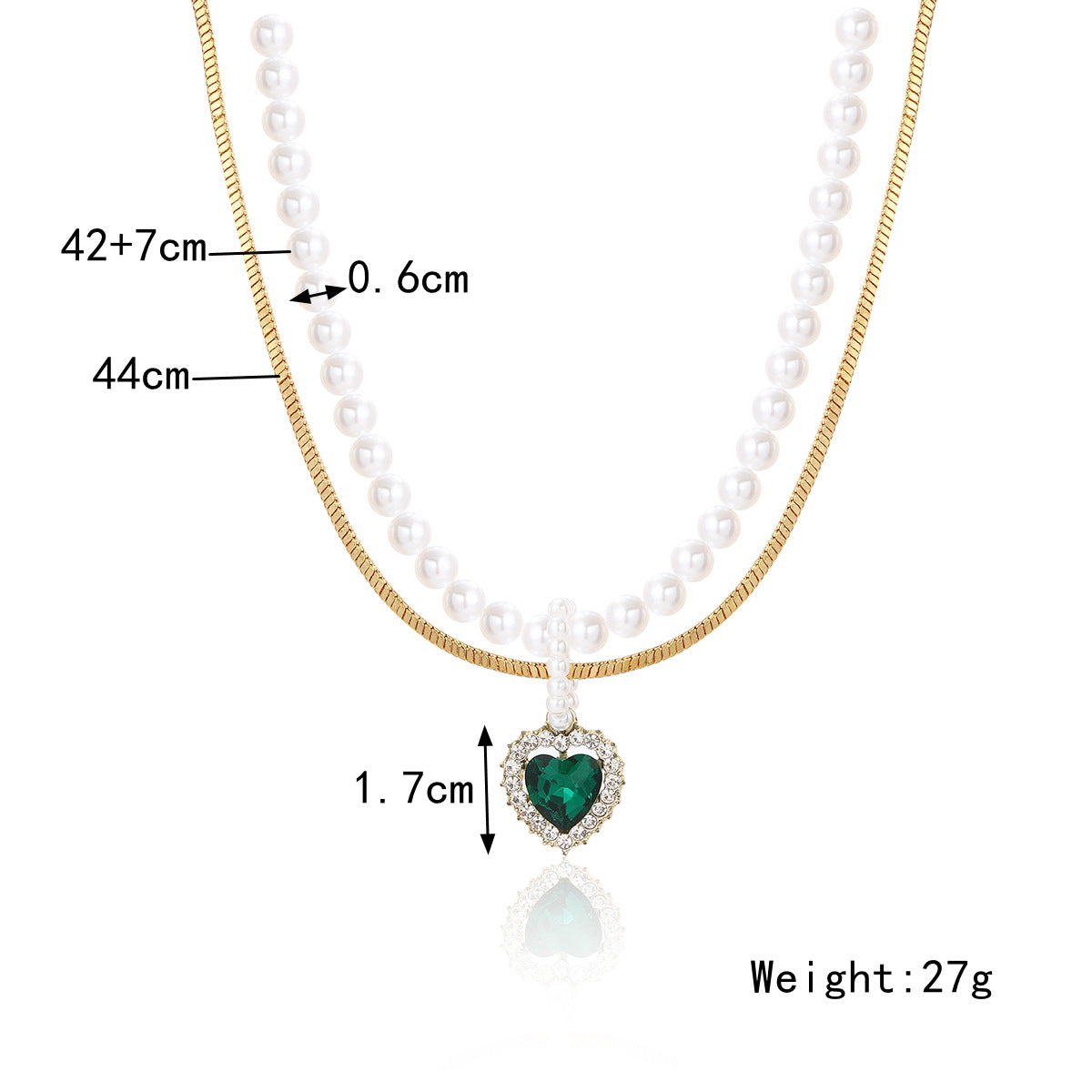 Women's Special-shaped Pearl Necklace Versatile French Advanced The Artful Oracle