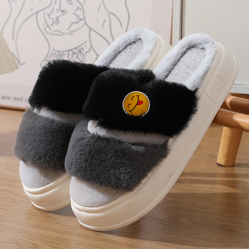 Thermal Cotton Slippers Cute Cartoon Winter Thickening The Artful Oracle