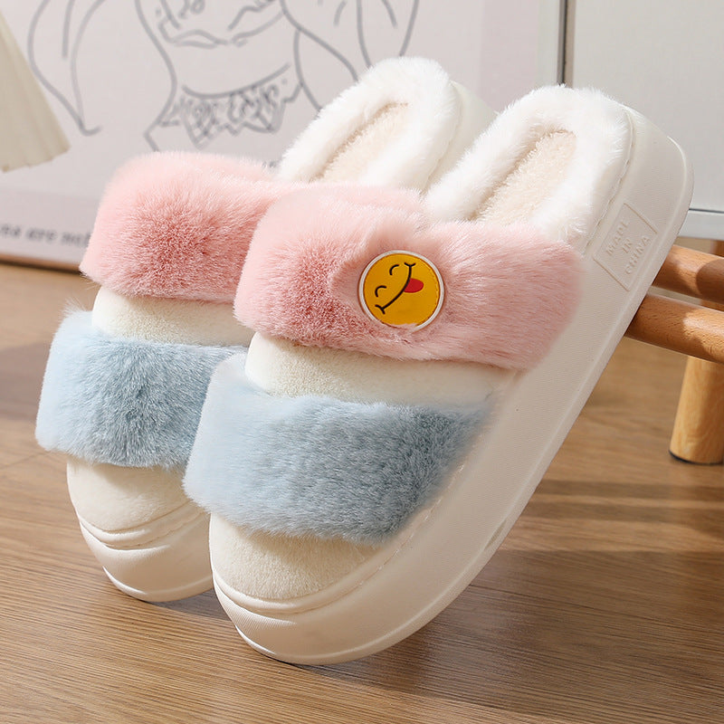 Thermal Cotton Slippers Cute Cartoon Winter Thickening The Artful Oracle