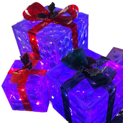 Christmas Gift Box Light Magic Color RGB Color Changing The Artful Oracle