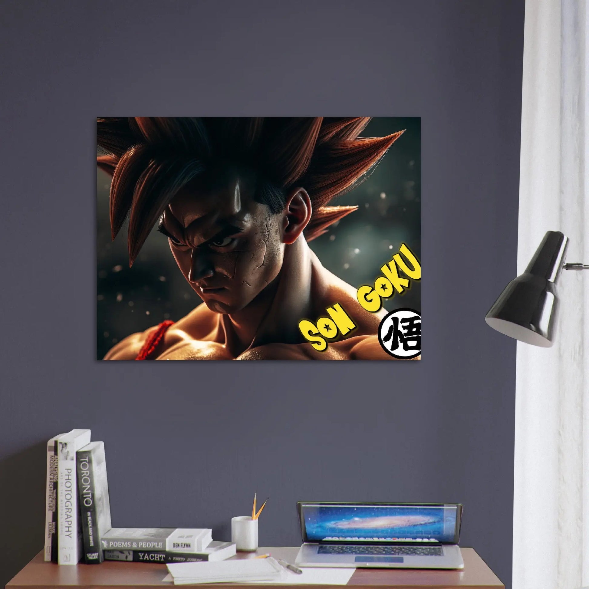 Son Goku - Aluminum Print Gelato