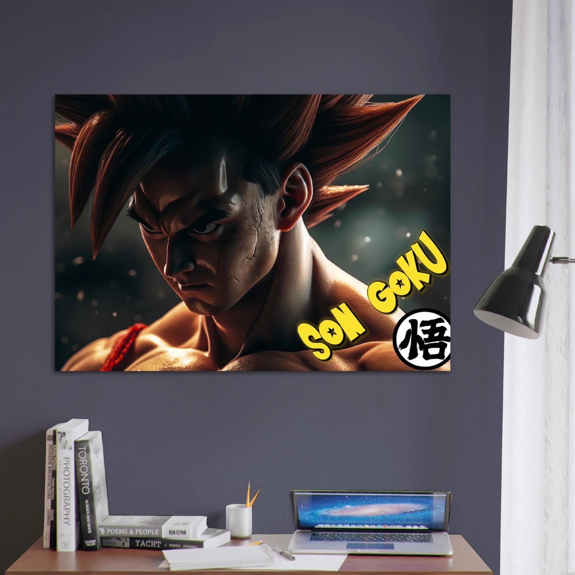 Son Goku - Aluminum Print Gelato