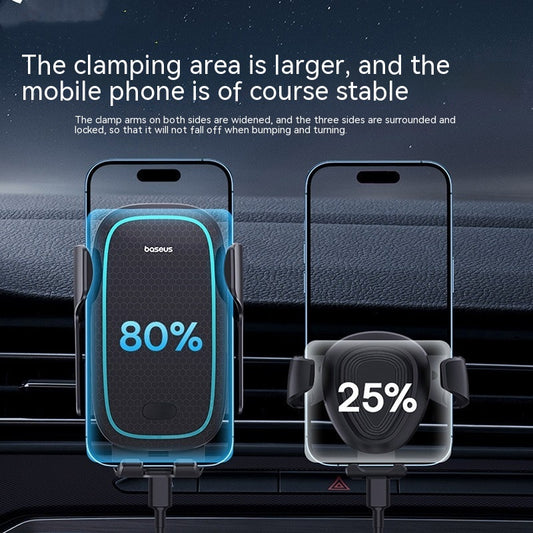 Automatic Car Phone Holder Wireless Charger The Artful Oracle