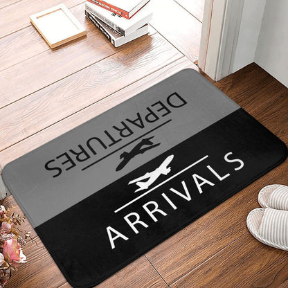 Nordic Simple Aircraft Indicating Non-slip Sponge Floor Mat The Artful Oracle