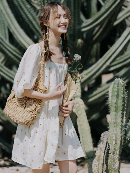 Grass Woven Hollowed Out Hand Woven Bag Beach Shoulder The Artful Oracle