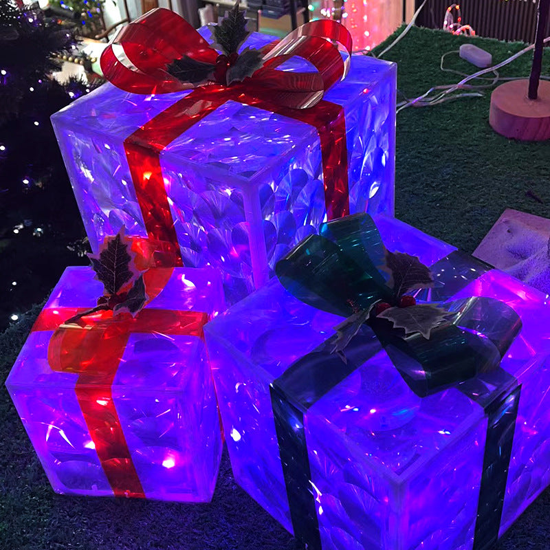 Christmas Gift Box Light Magic Color RGB Color Changing The Artful Oracle