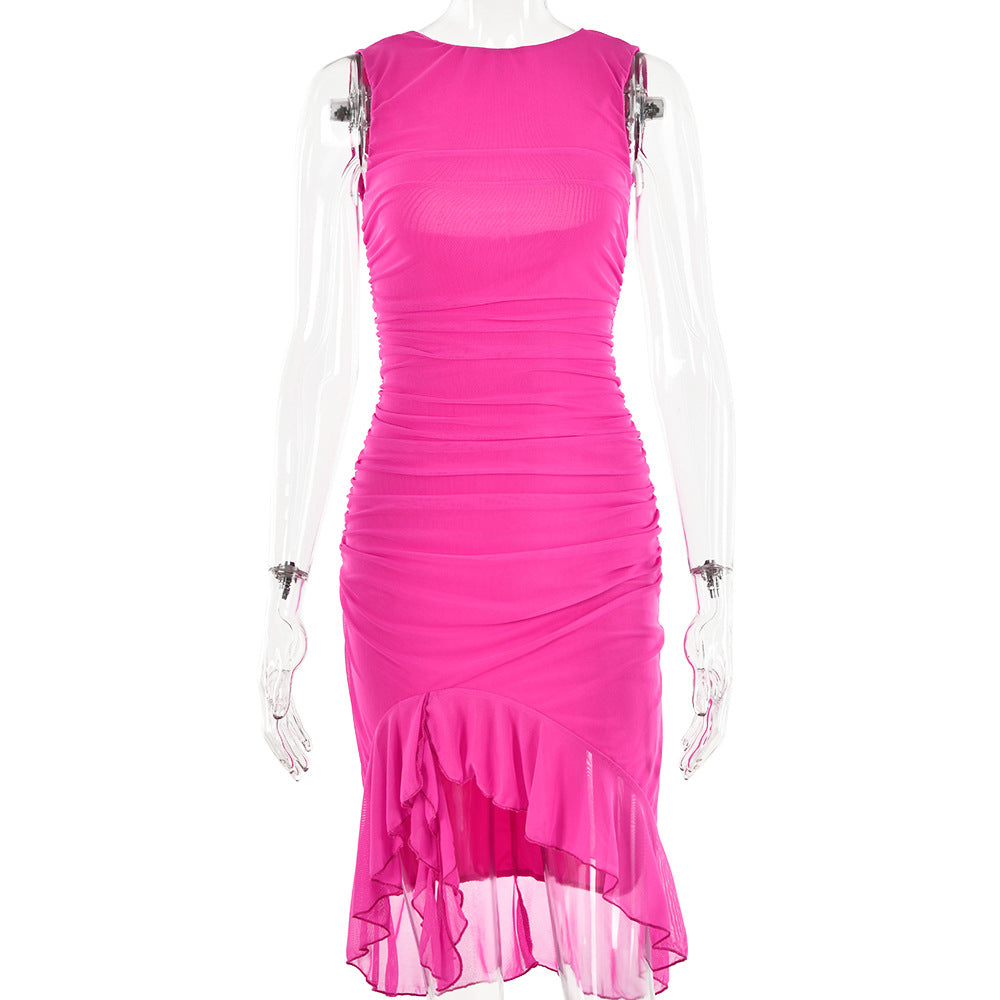 Slim Skinny Sleeveless Dress For Women Fashion Party Club Dresses The Artful Oracle