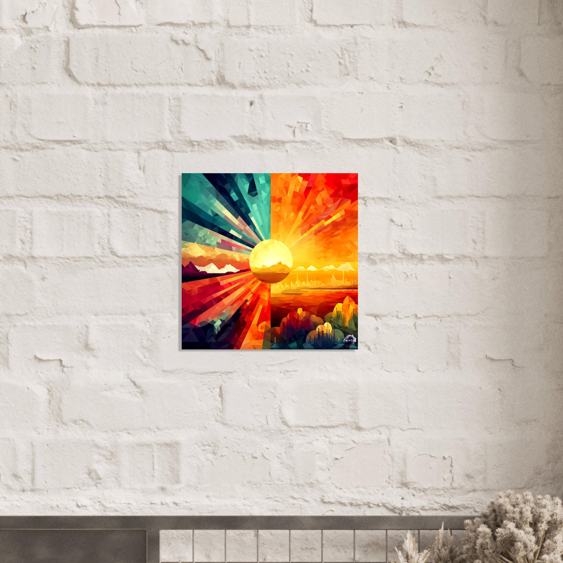 Sun Transitions - Premium Matte Paper Wooden Framed Poster Gelato