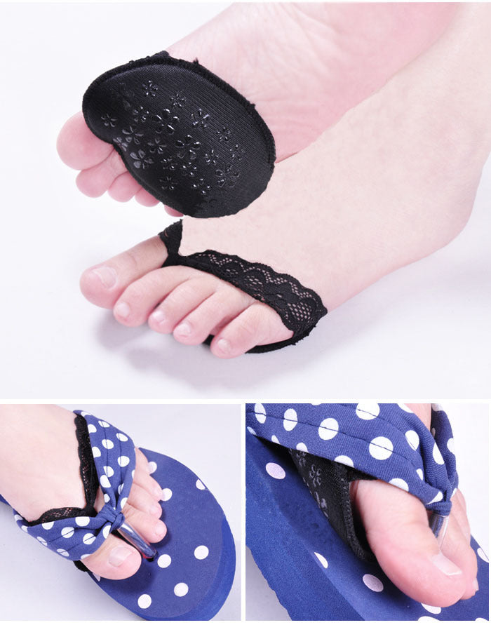 Thickened Super Soft Forefoot Pad High-heeled Shoe Insoles Invisible Foot Cushions The Artful Oracle