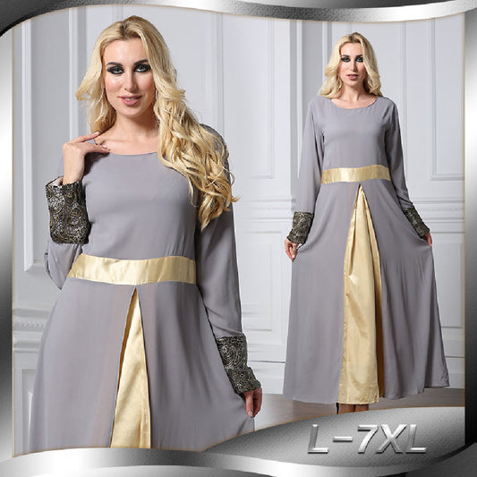 Women's Fashion Chiffon Long-sleeved Dress The Artful Oracle