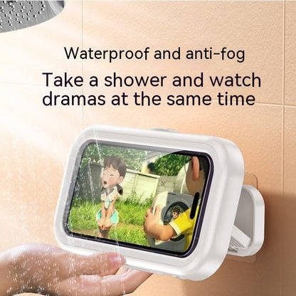 Bathroom Rotatable Waterproof Mobile Phone Box Punch-free The Artful Oracle