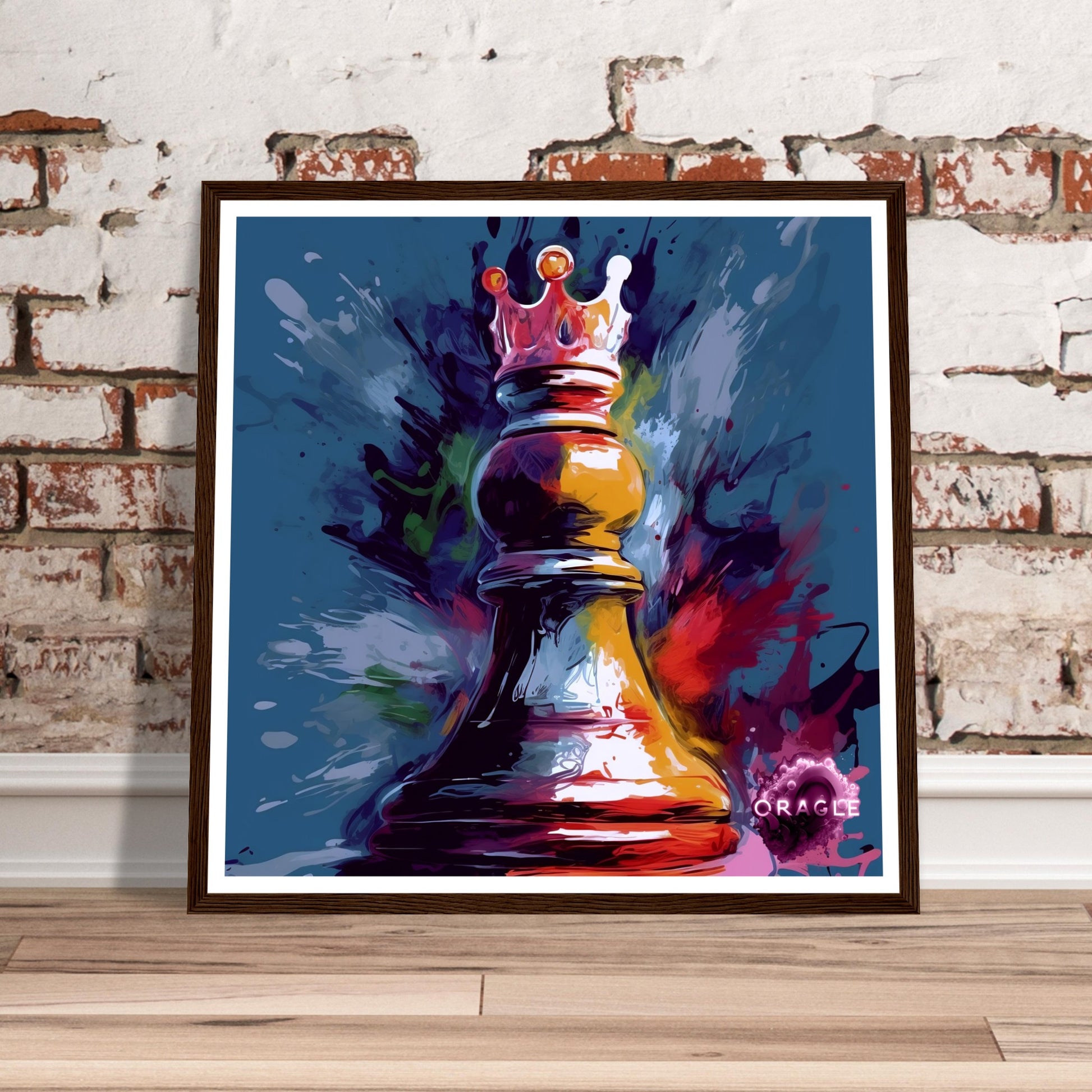 Ascension: Pawn's Journey to Royalty - Wooden Framed Poster Gelato