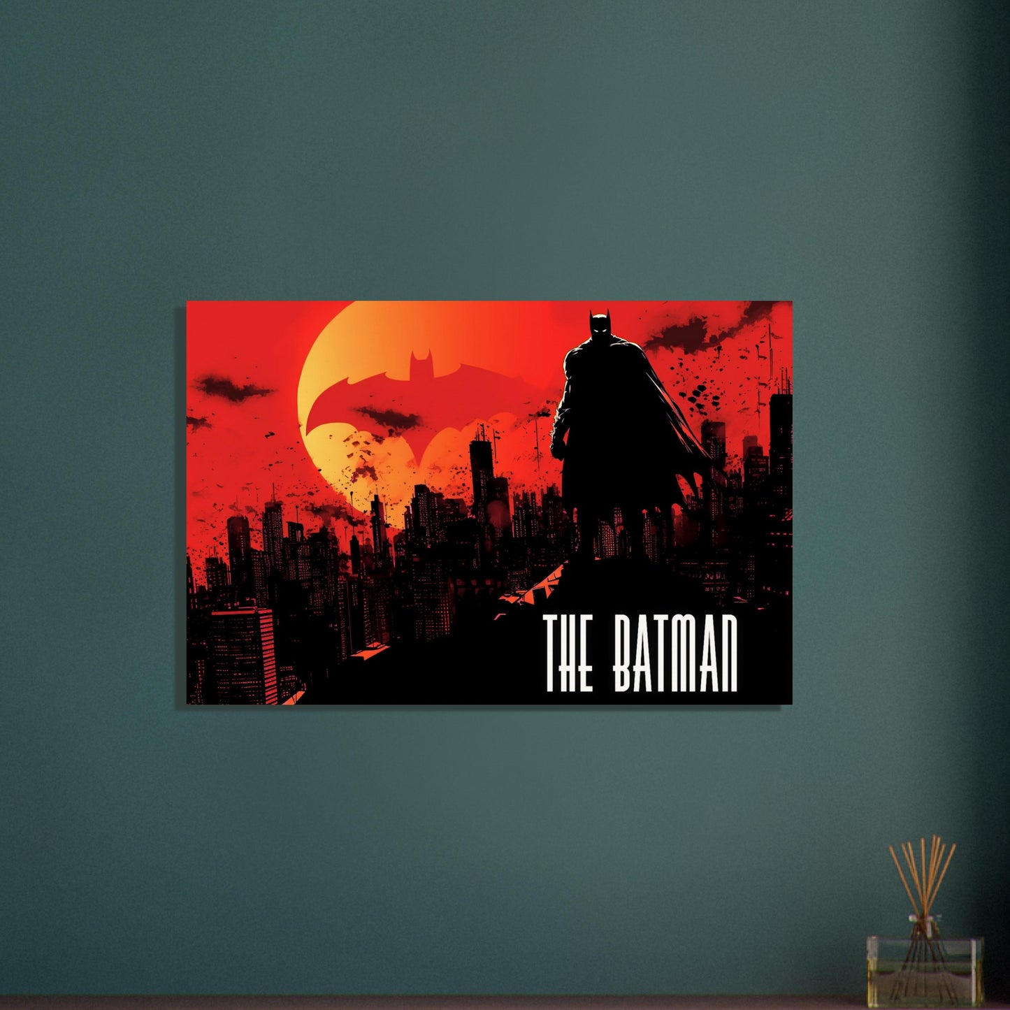 Batman - Aluminum Print - Museum-Quality Matte Paper Poster Gelato