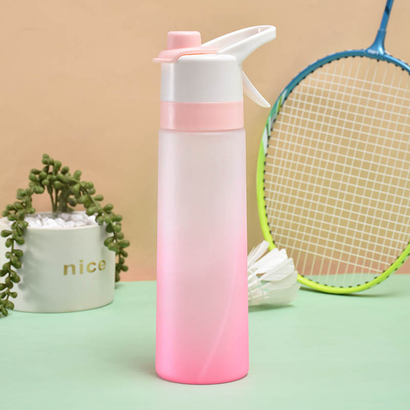 Spray Water Bottle For Girls Outdoor Sport Fitness Water Cup Large Capacity Spray Bottle Drinkware Travel Bottles Kitchen Gadgets The Artful Oracle