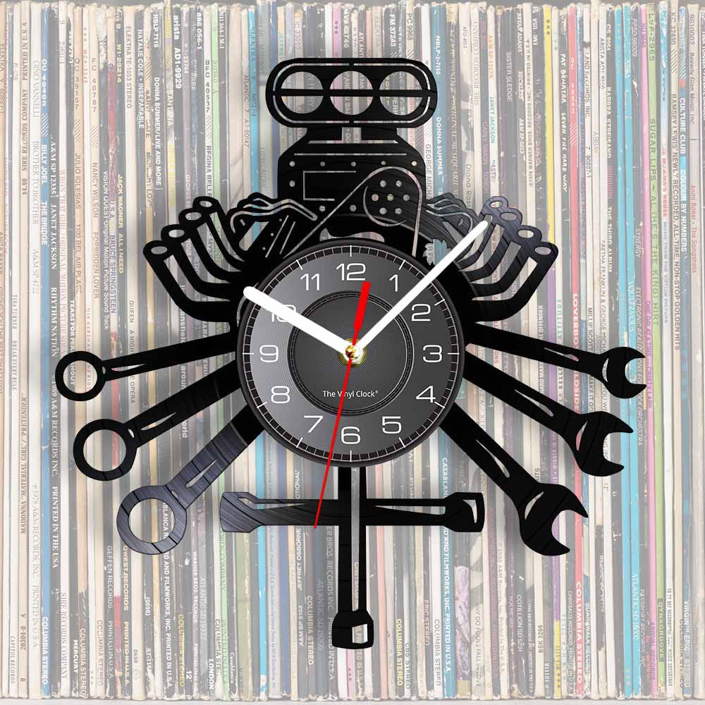 Gramophone Record Wall Clock Wall Clock The Artful Oracle